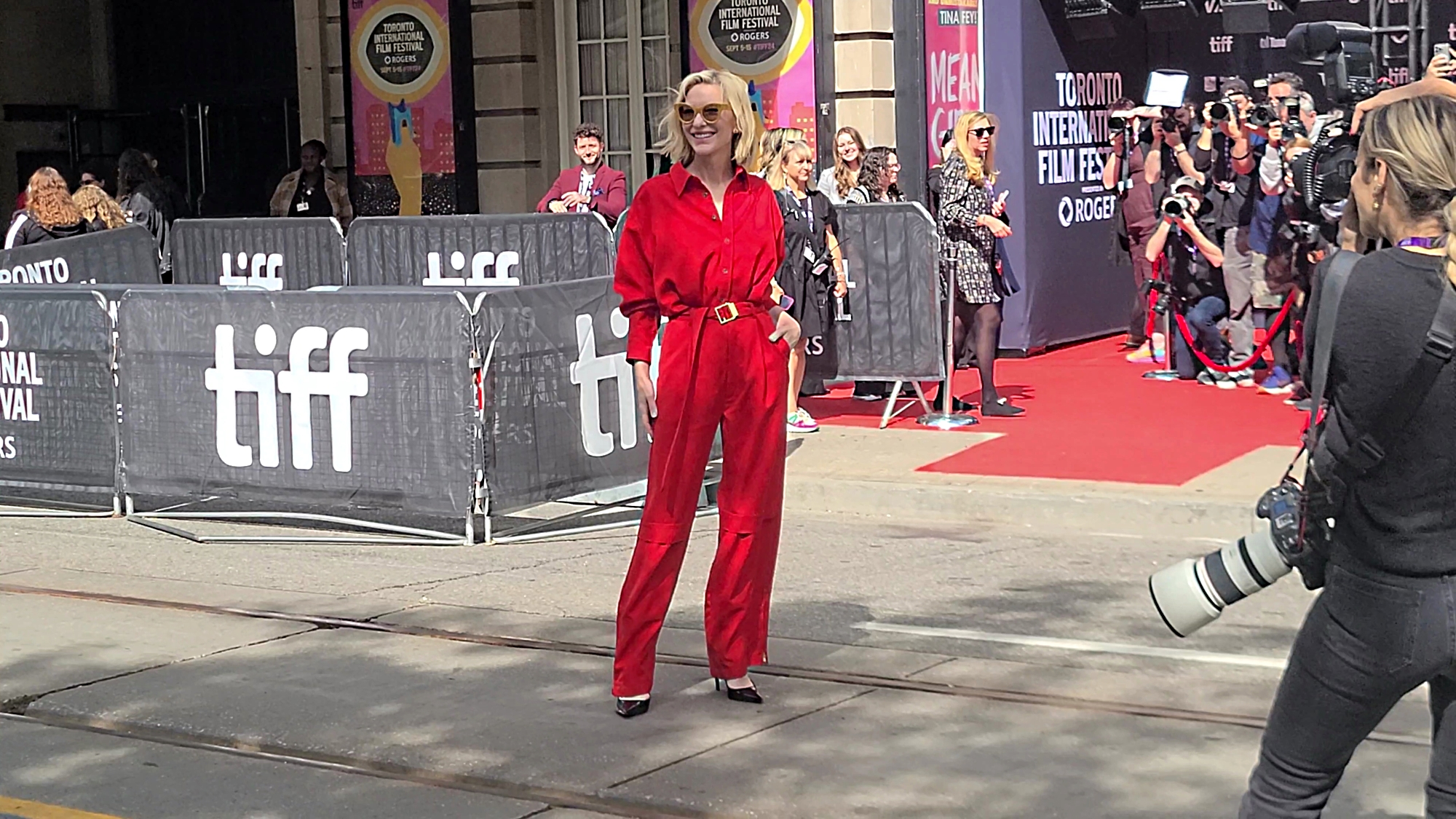 Close up of Cate Blanchett at Toronto International Film Festival - TIFF 2024